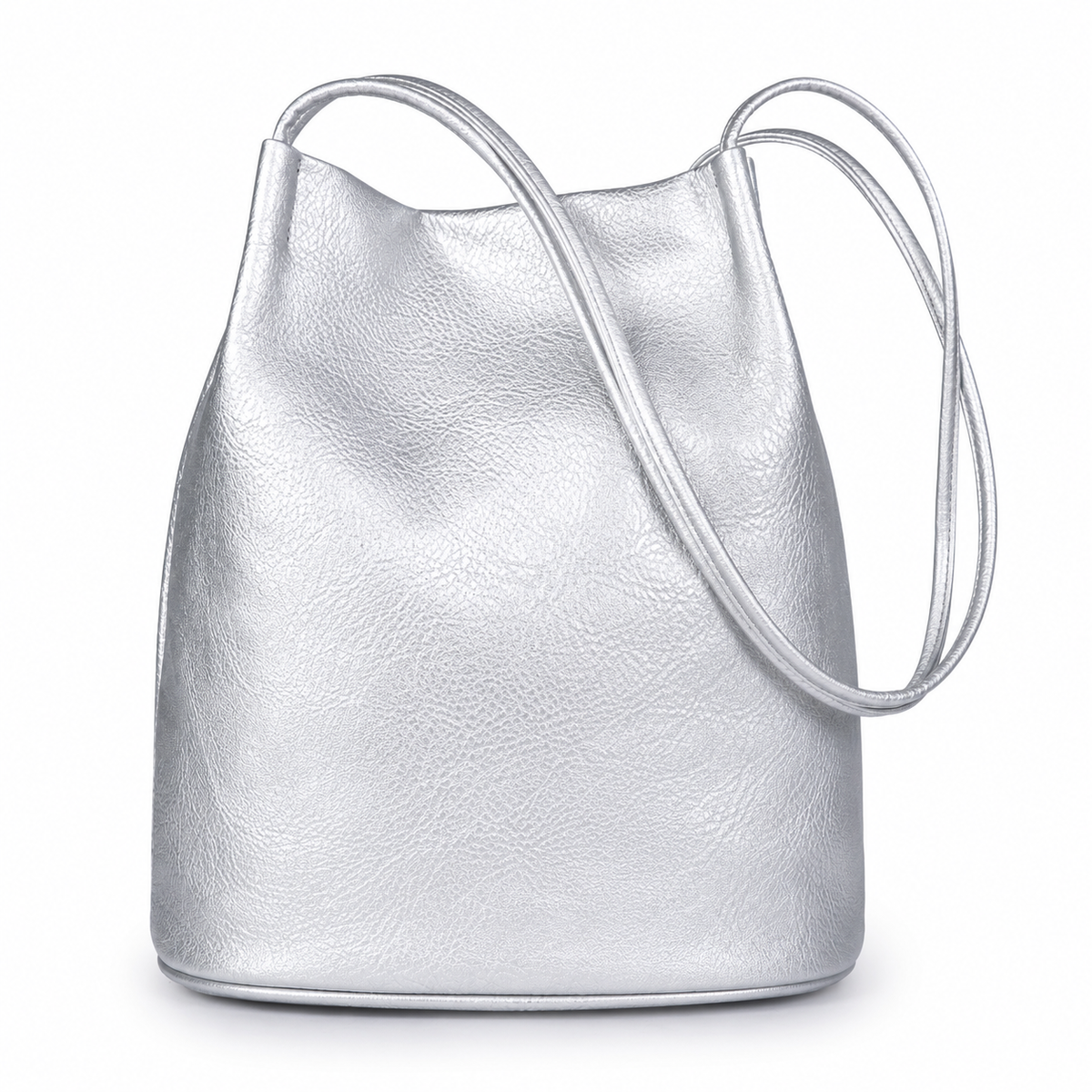 Delilah – Medium Vegan Leather Hobo Shoulder Bag with Pockets