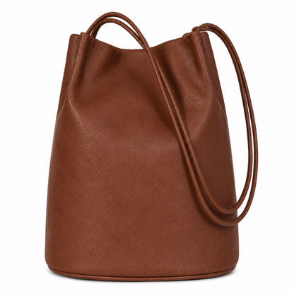 Delilah – Medium Vegan Leather Hobo Shoulder Bag with Pockets