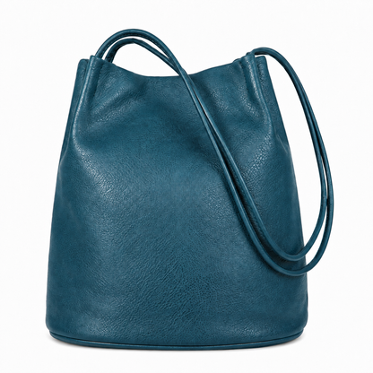 Delilah – Medium Vegan Leather Hobo Shoulder Bag with Pockets
