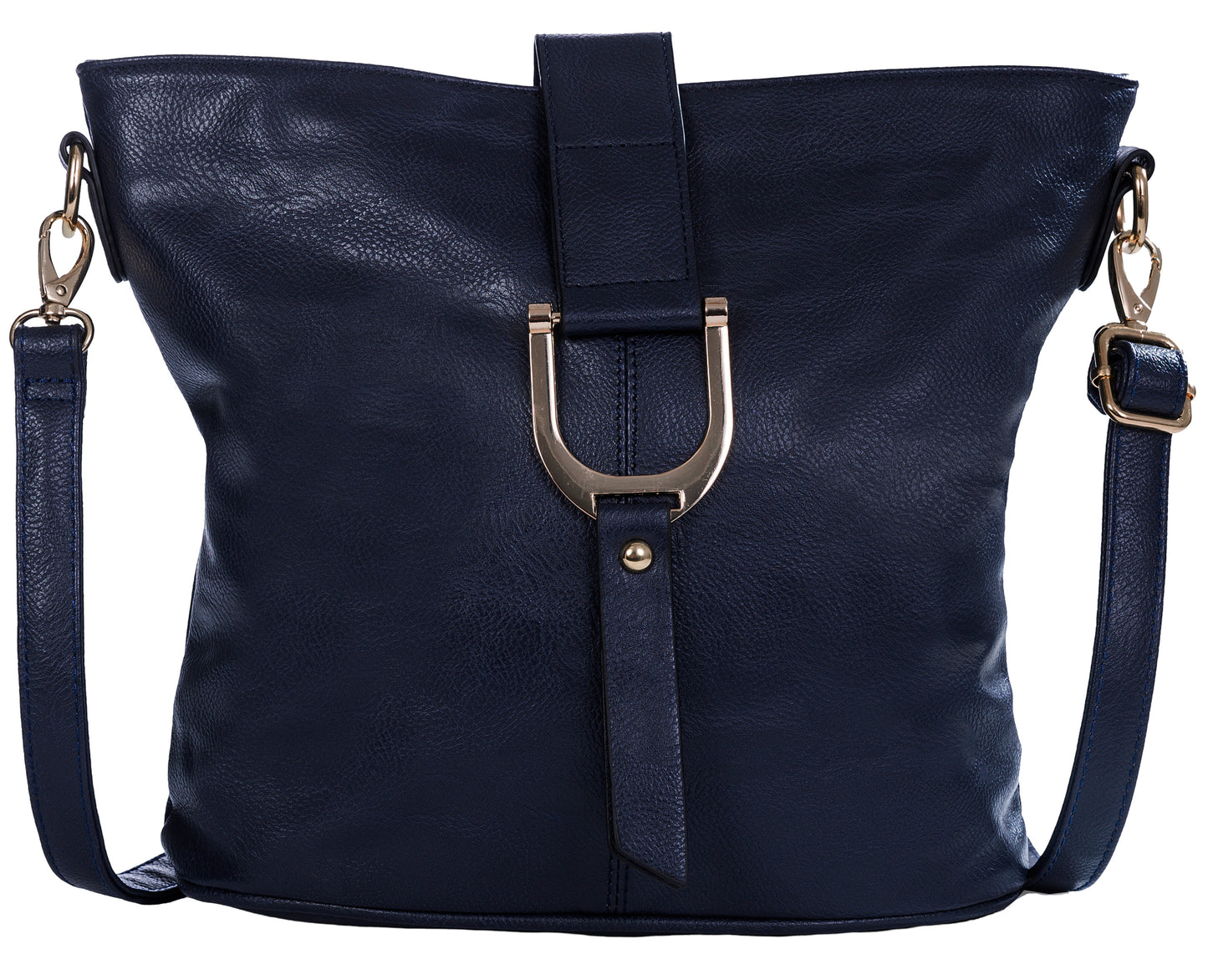 Mabel Vegan Leather Cross Body Medium Size Shoulder Handbag - Frankie